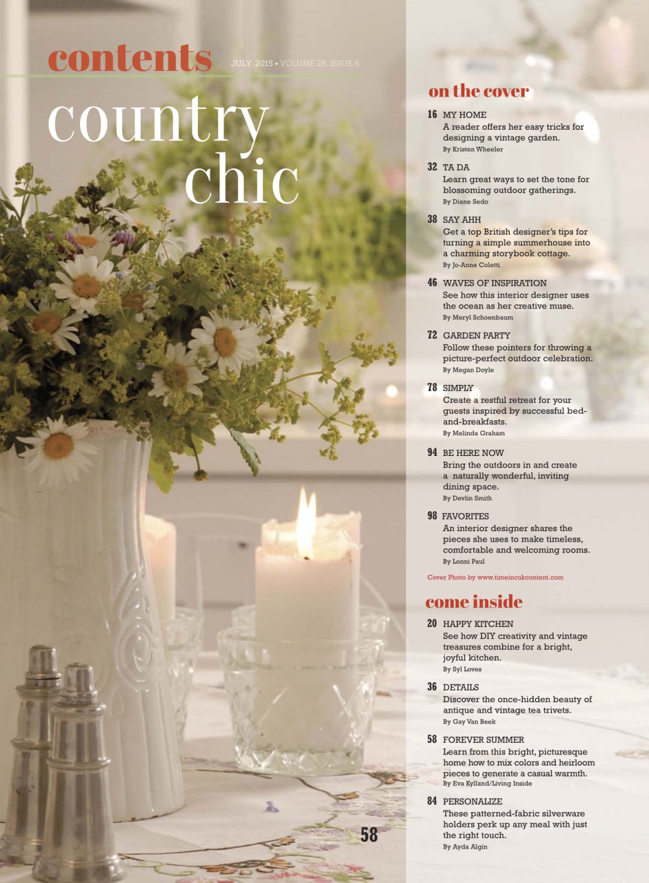 Romantic Homes Preview Pages