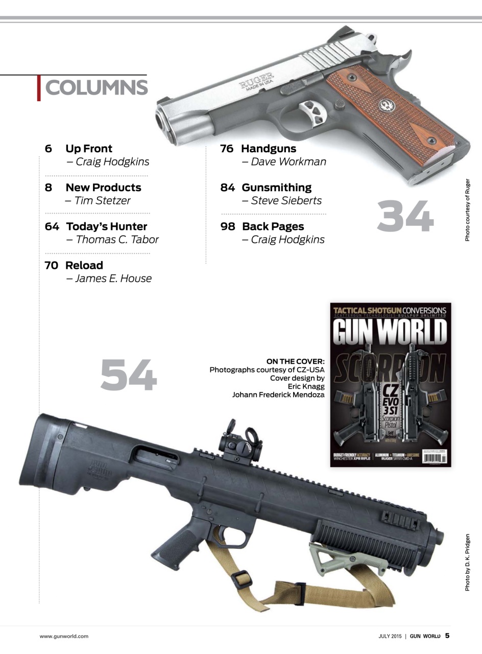 Gun World Preview Pages