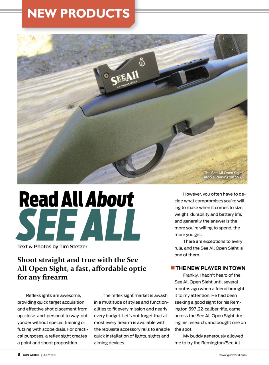 Gun World Preview Pages