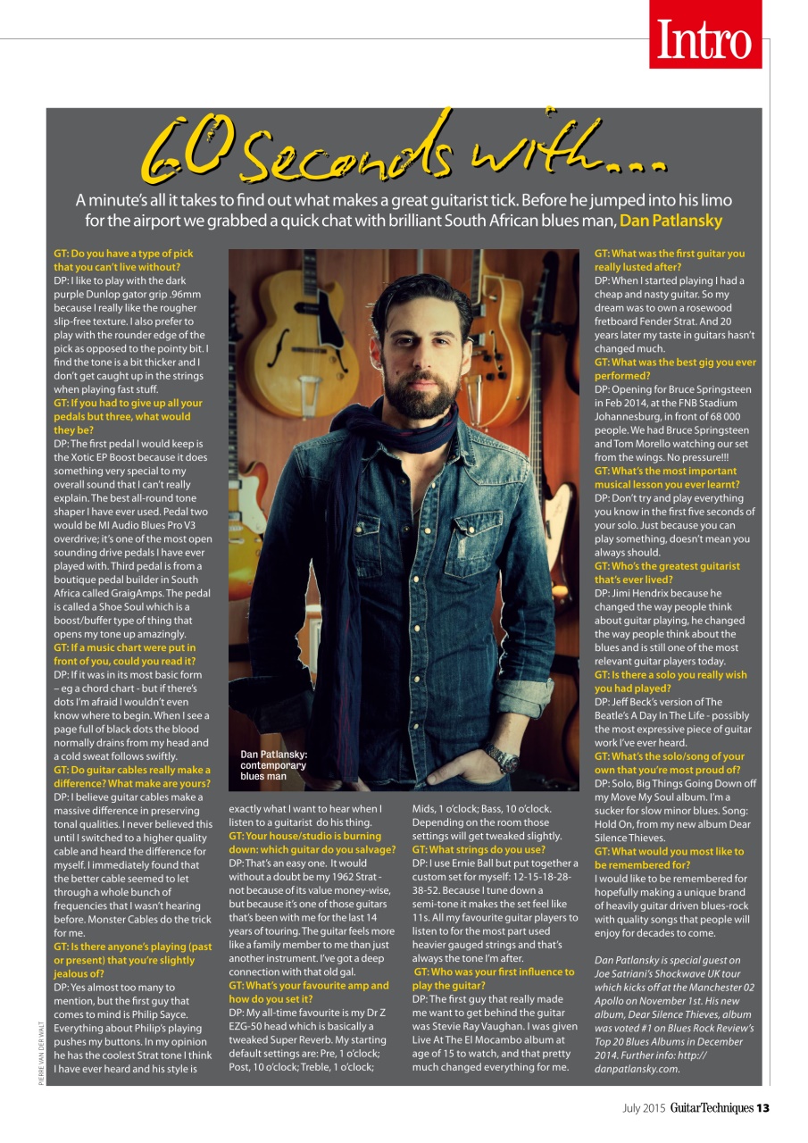 Guitar Techniques Preview Pages