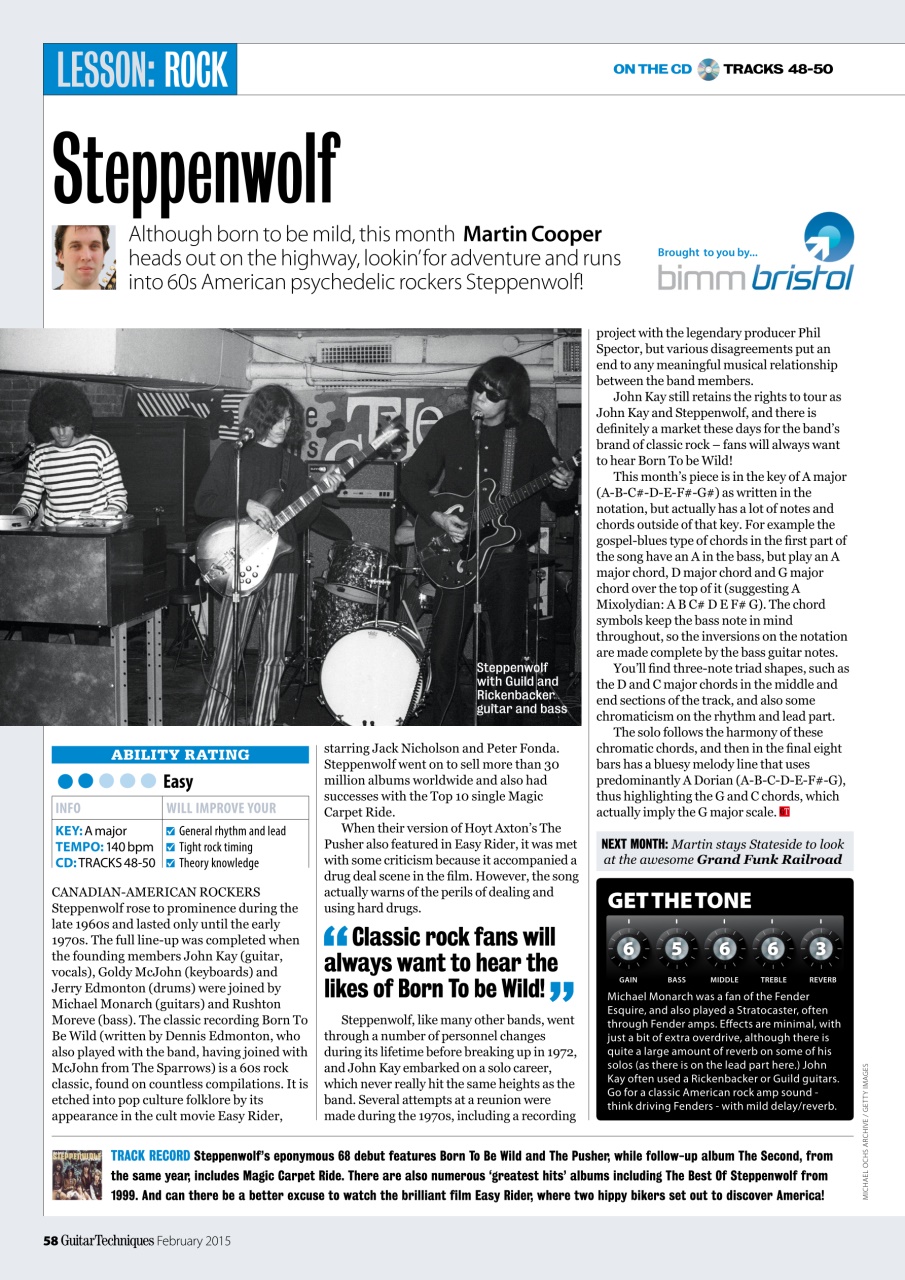 Guitar Techniques Preview Pages