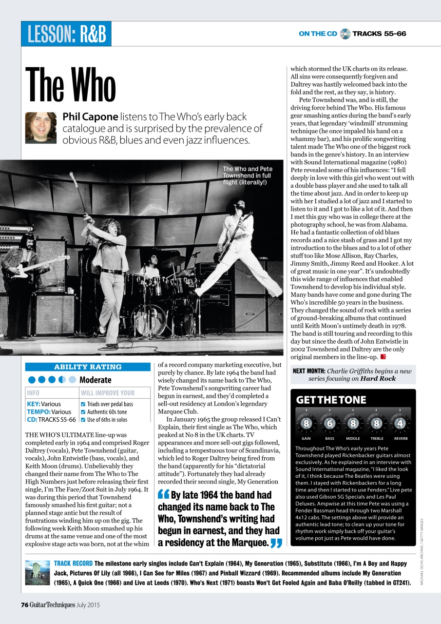 Guitar Techniques Preview Pages