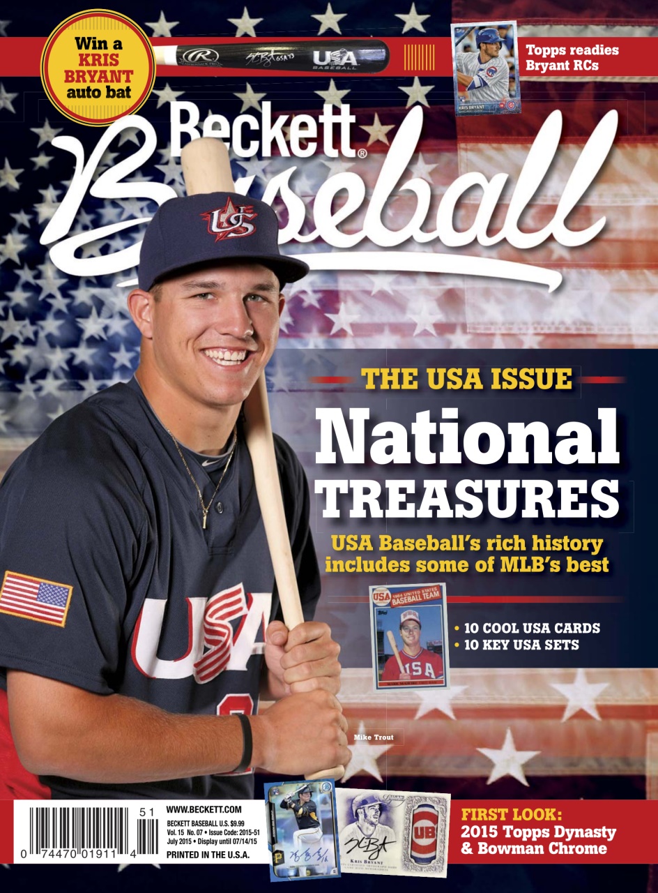 Beckett Baseball Magazine Preview Pages