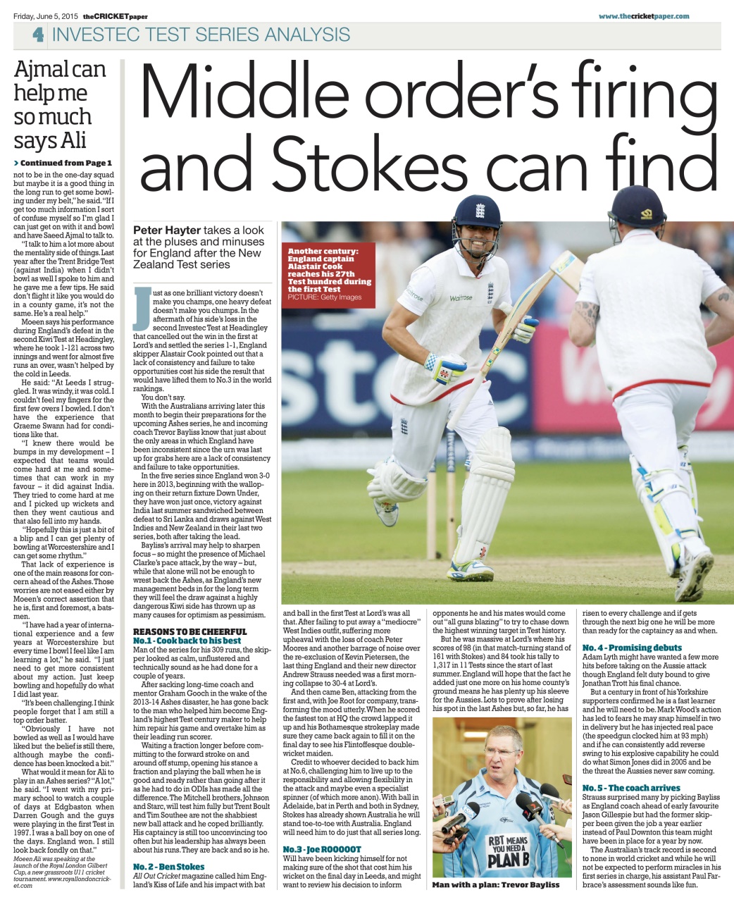 The Cricket Paper Preview Pages