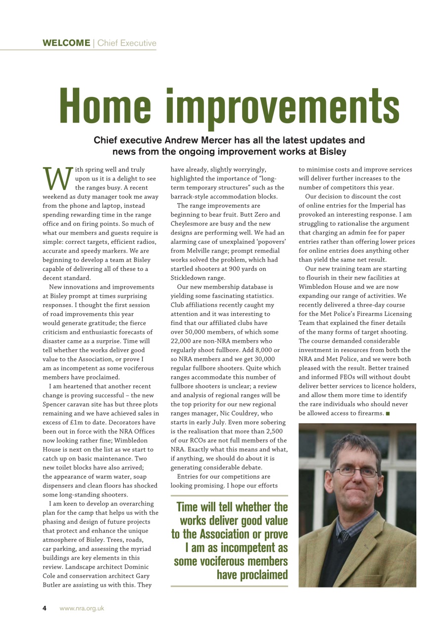 National Rifle Association Journal Preview Pages