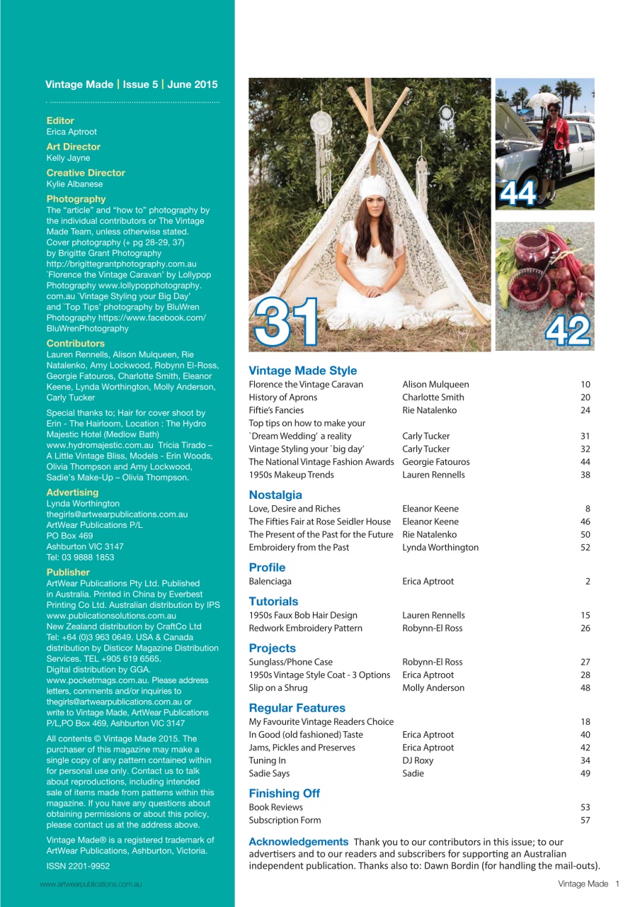 Vintage Made Preview Pages