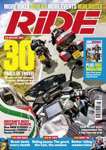 Ride issue August 2015