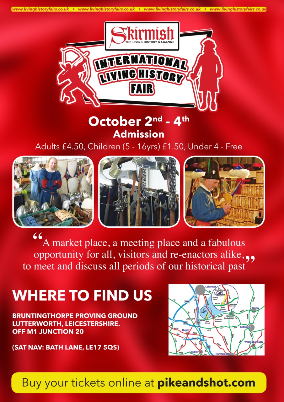 Skirmish Living History Preview Pages