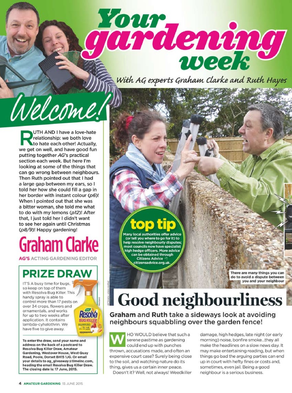 Amateur Gardening Preview Pages