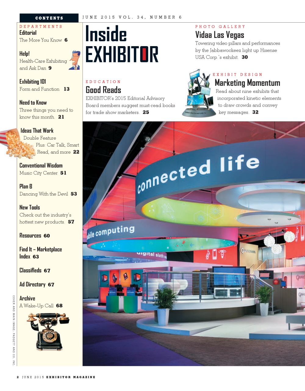 EXHIBITOR Magazine Preview Pages