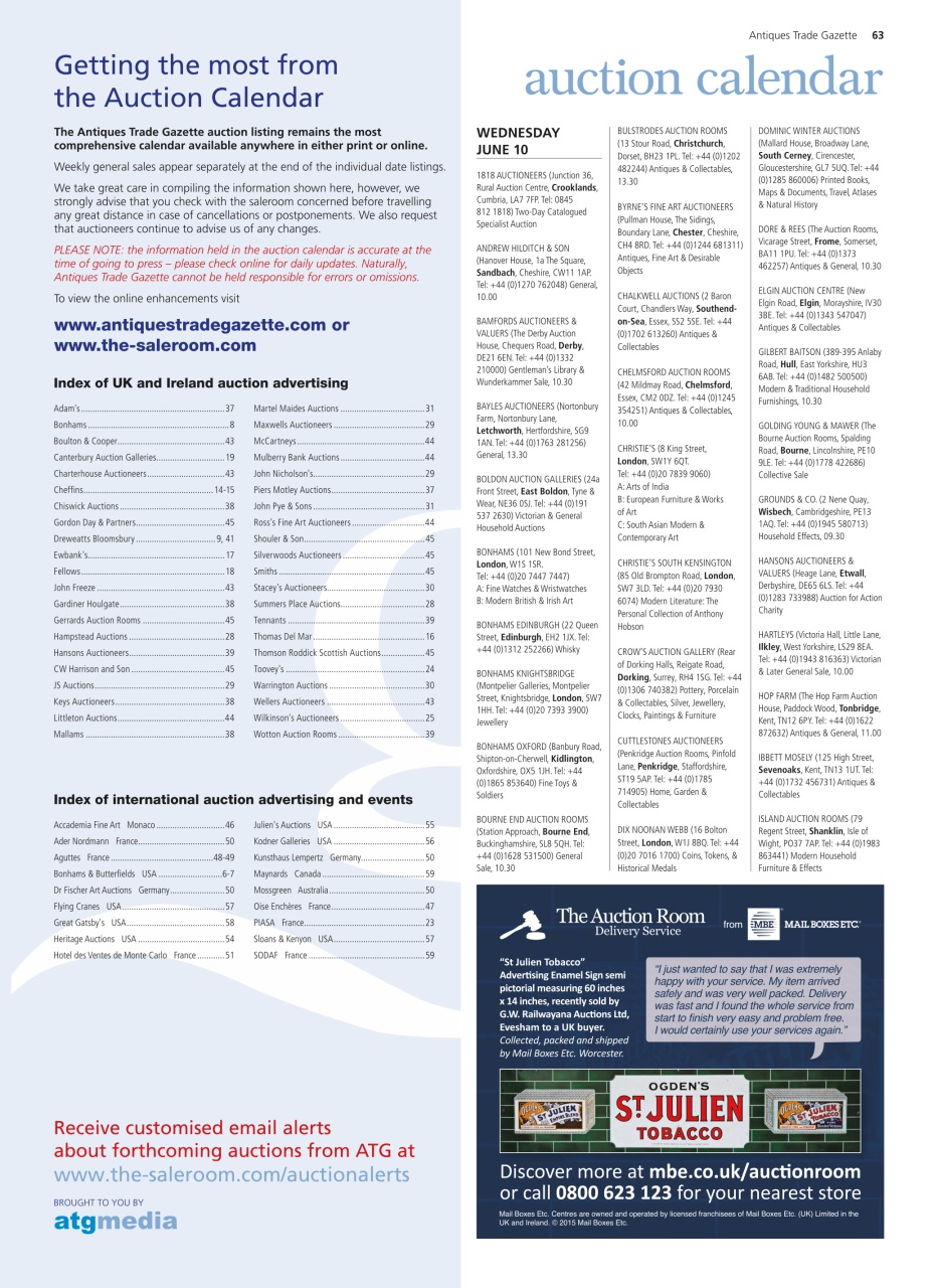 Antiques Trade Gazette Preview Pages