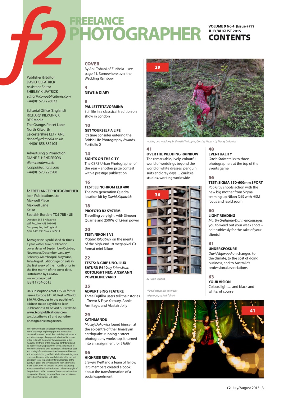 f2 Cameracraft Preview Pages