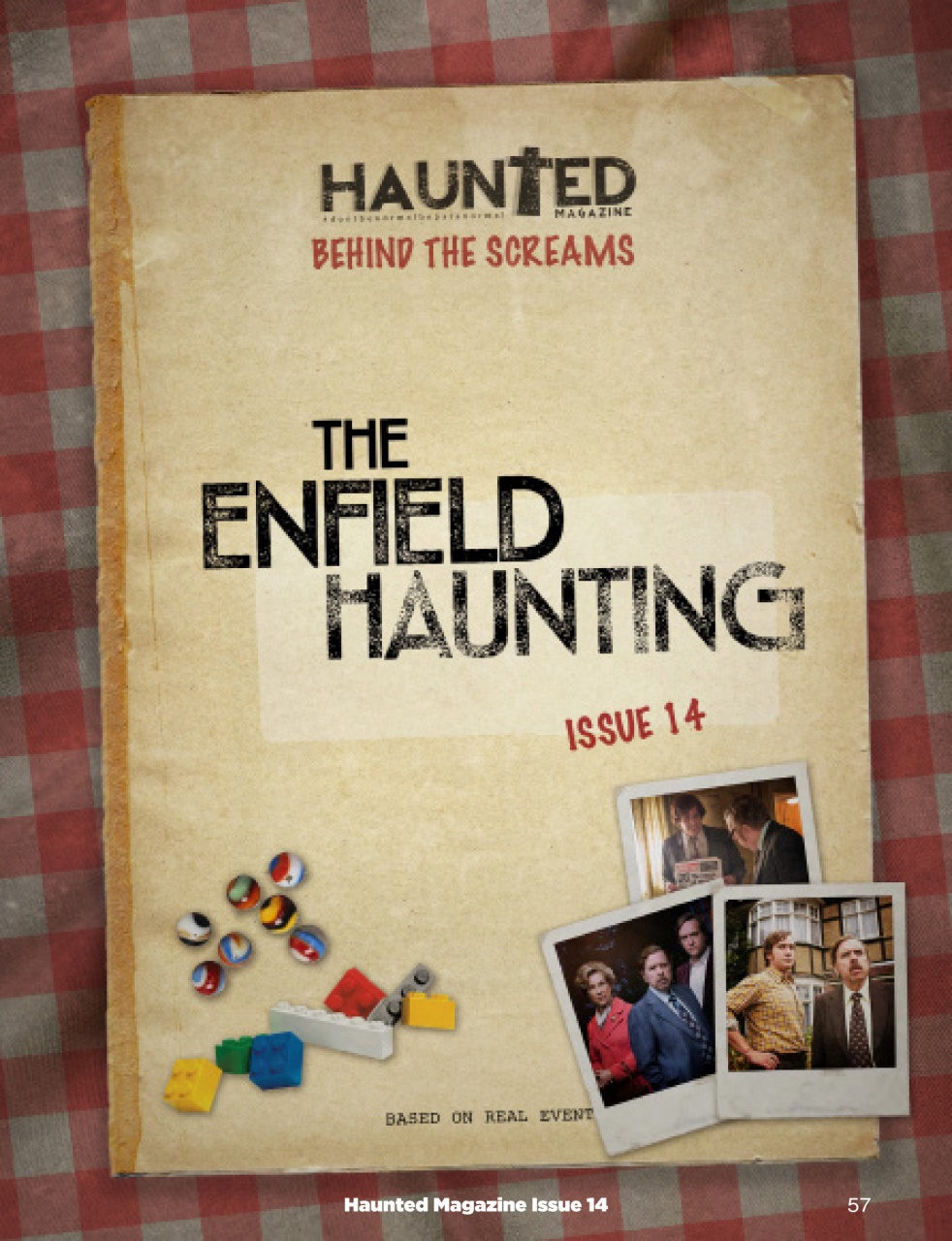 Haunted Magazine Preview Pages
