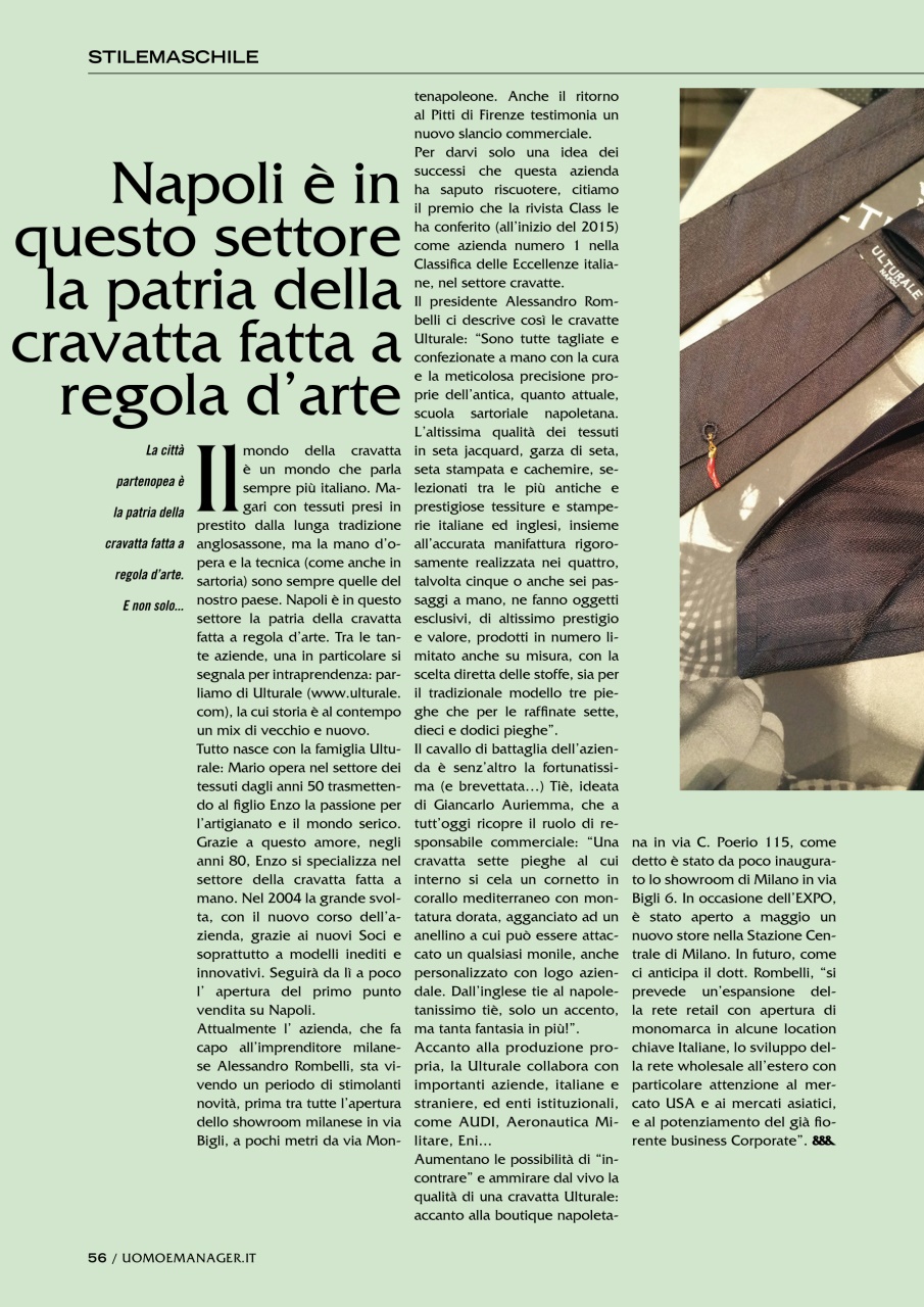 UOMO & MANAGER Preview Pages