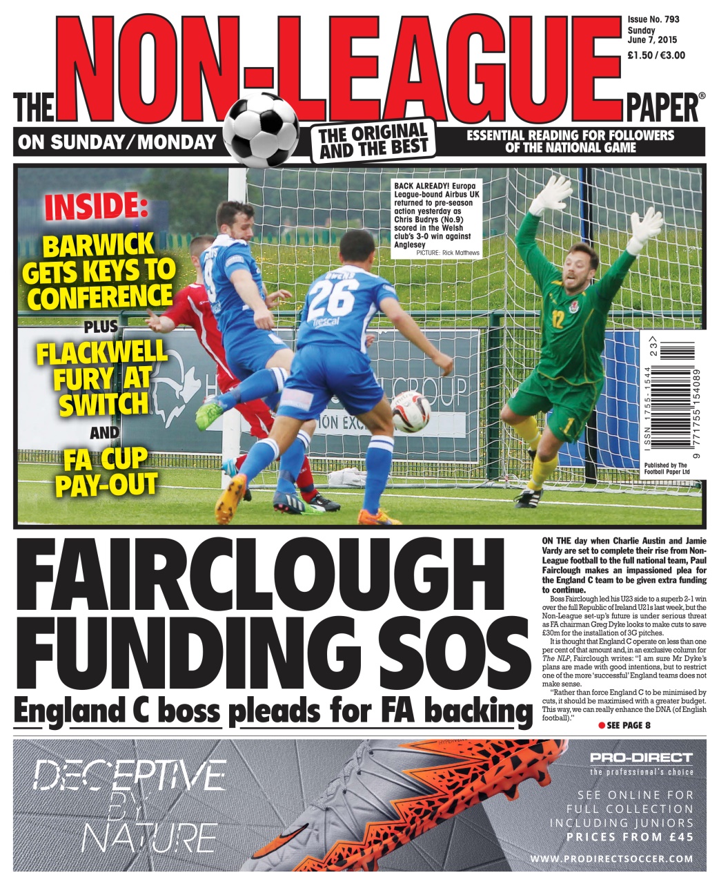 The Non-League Football Paper Preview Pages