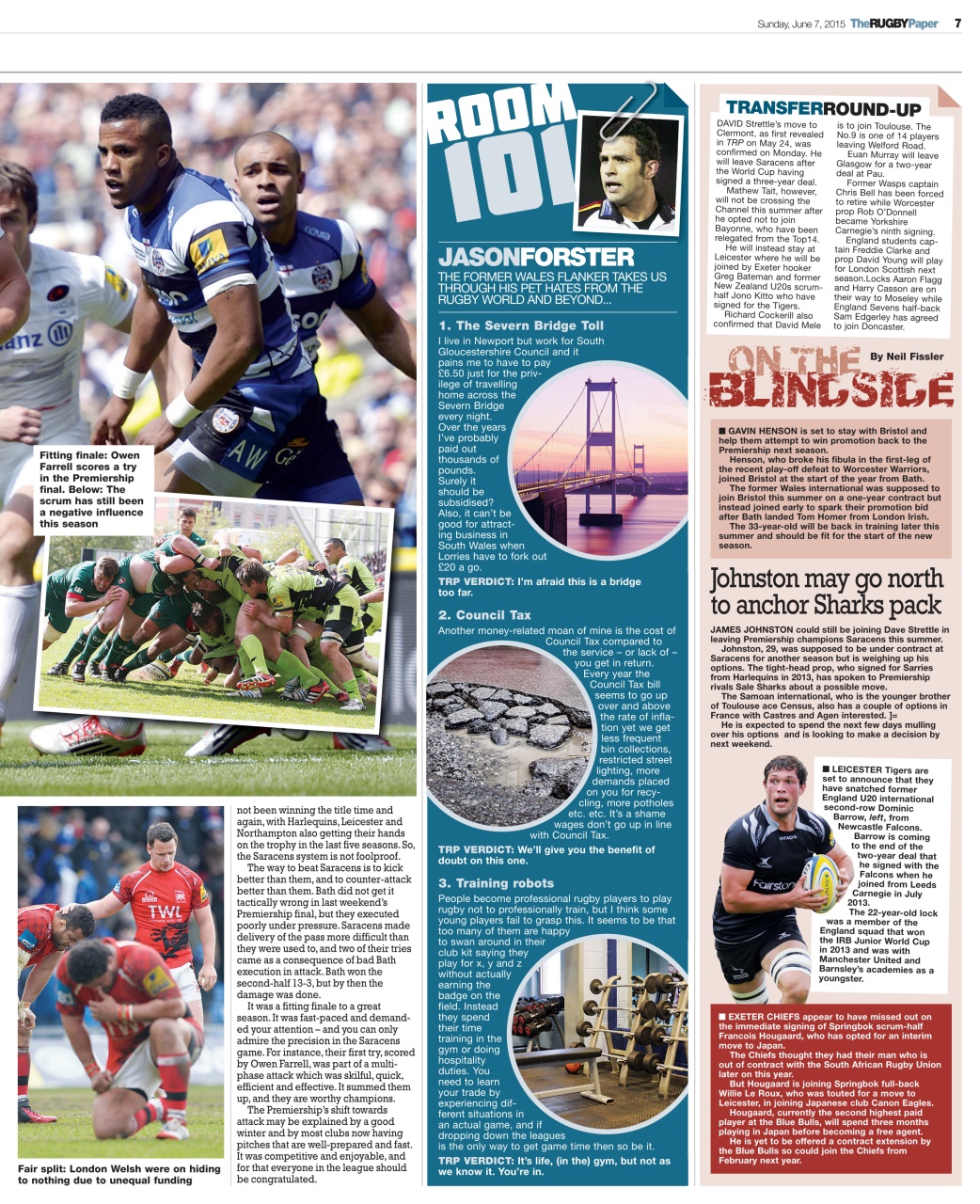 The Rugby Paper Preview Pages