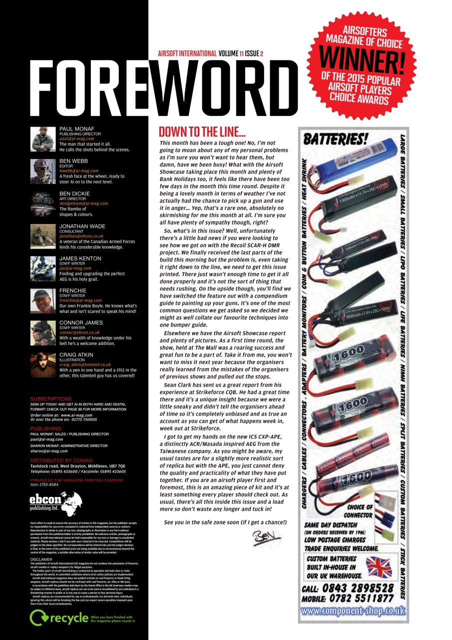 Airsoft International Preview Pages