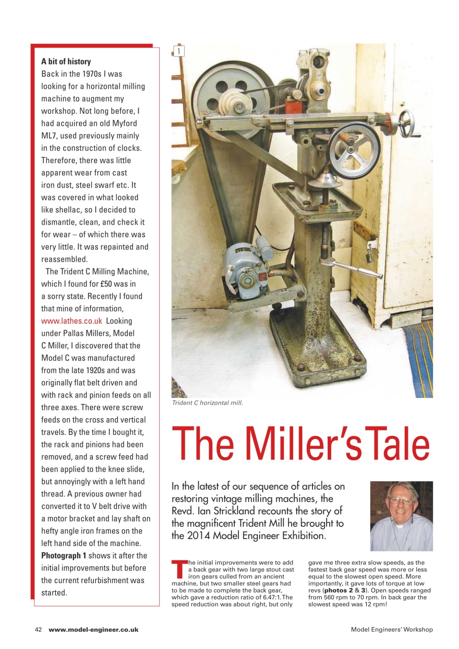 Model Engineer & Workshop Magazine Preview Pages