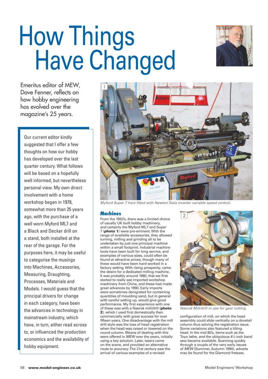Model Engineer & Workshop Magazine Preview Pages