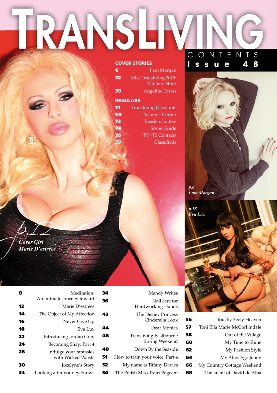 Transliving Magazine Preview Pages