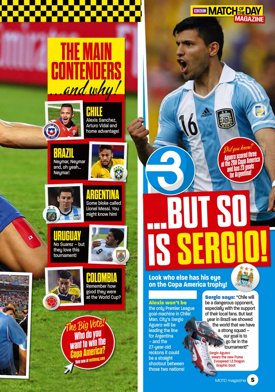 Match of the Day Preview Pages