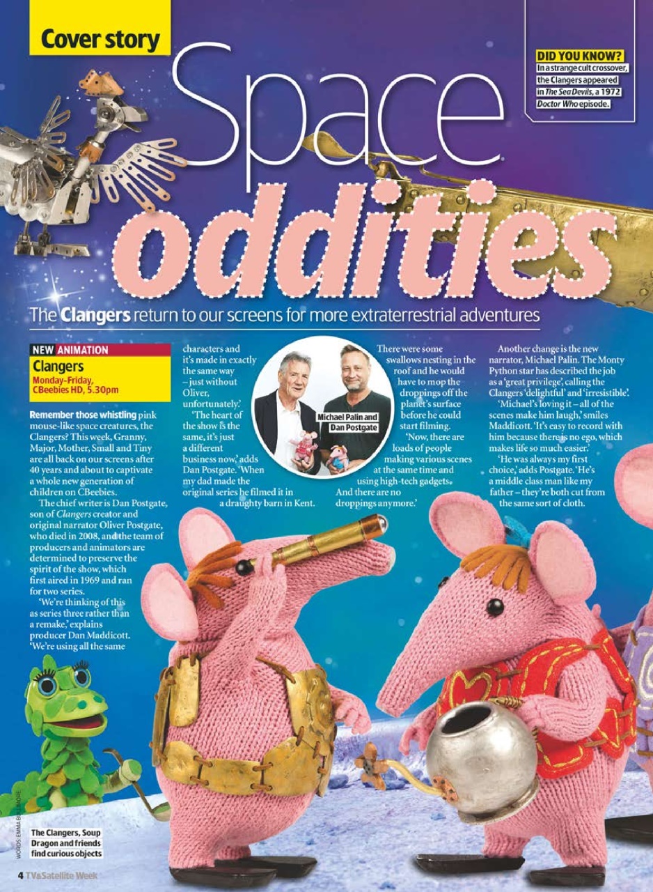 TV & Satellite Week Preview Pages