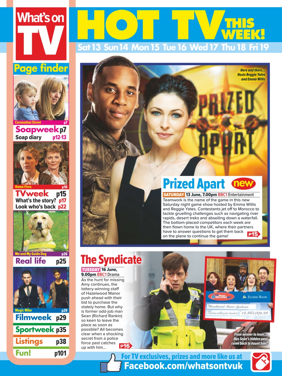 What's on TV Preview Pages