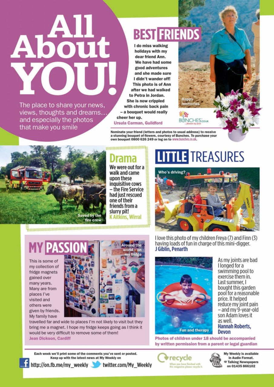 My Weekly Preview Pages