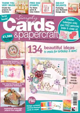 Simply Cards & Papercraft issue 138