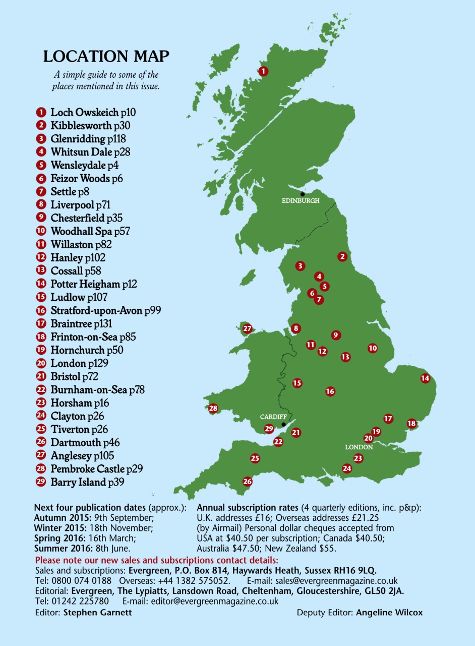 Evergreen Preview Pages