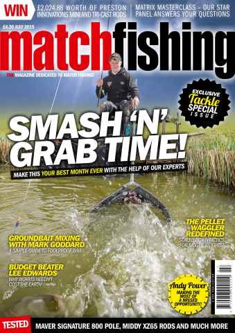 Match Fishing issue July 2015