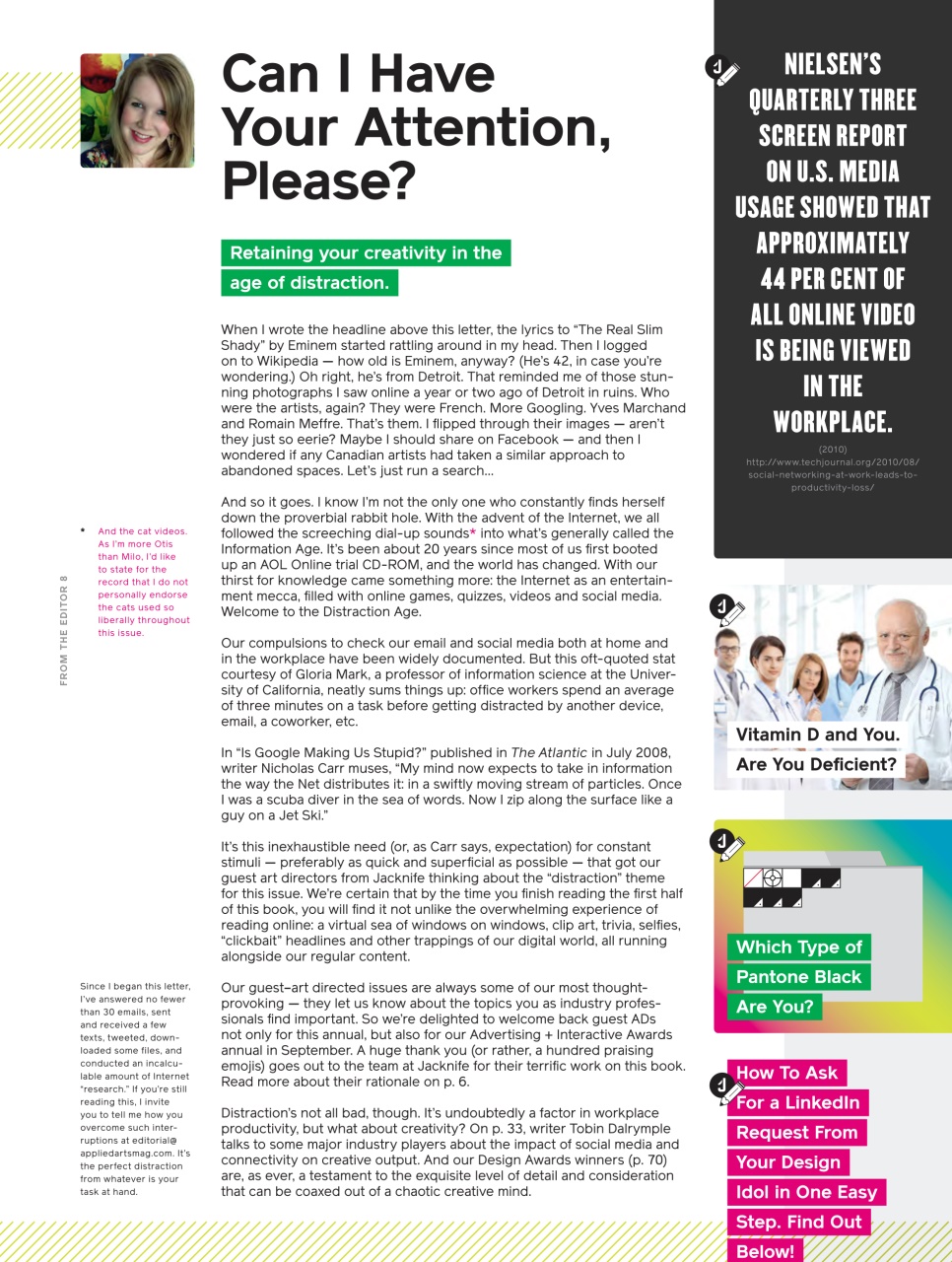 Applied Arts Preview Pages