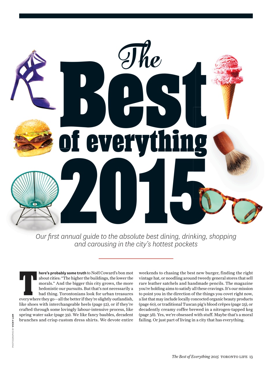 Toronto Life Preview Pages