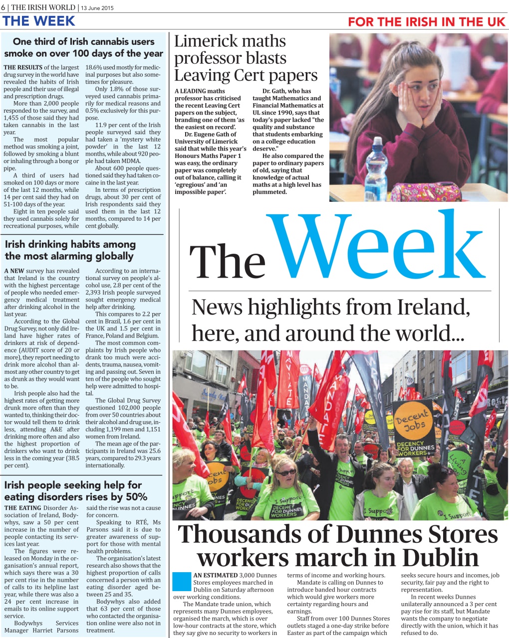 Irish World Preview Pages