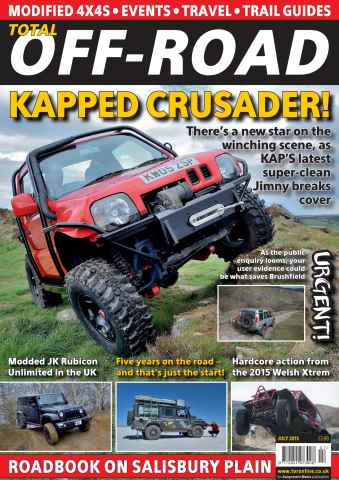Overlander 4X4 issue July 2015