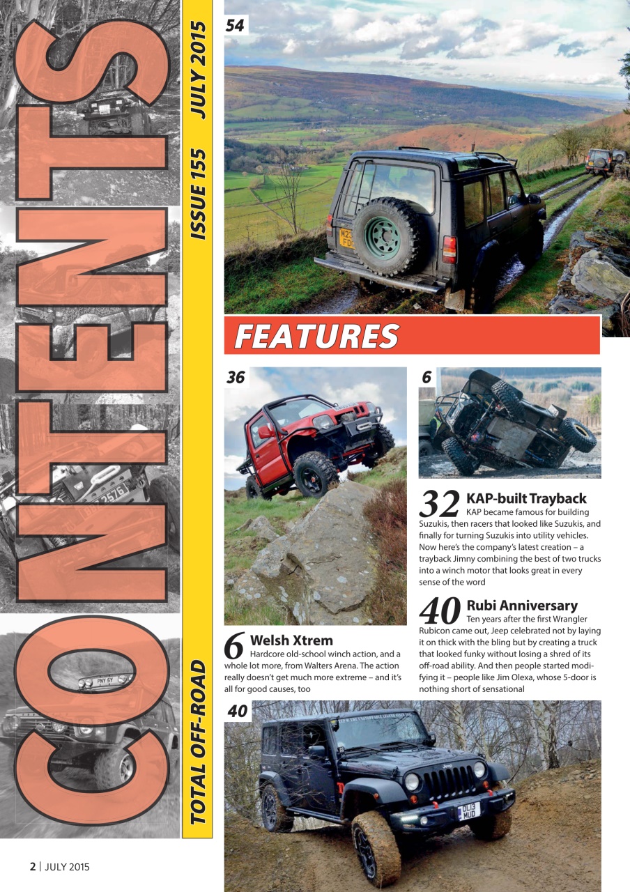 Overlander 4X4 Preview Pages