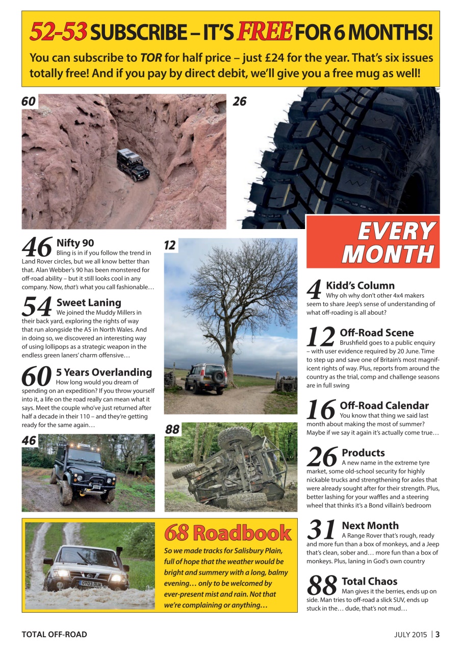 Overlander 4X4 Preview Pages