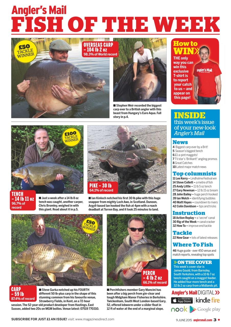Anglers Mail Preview Pages