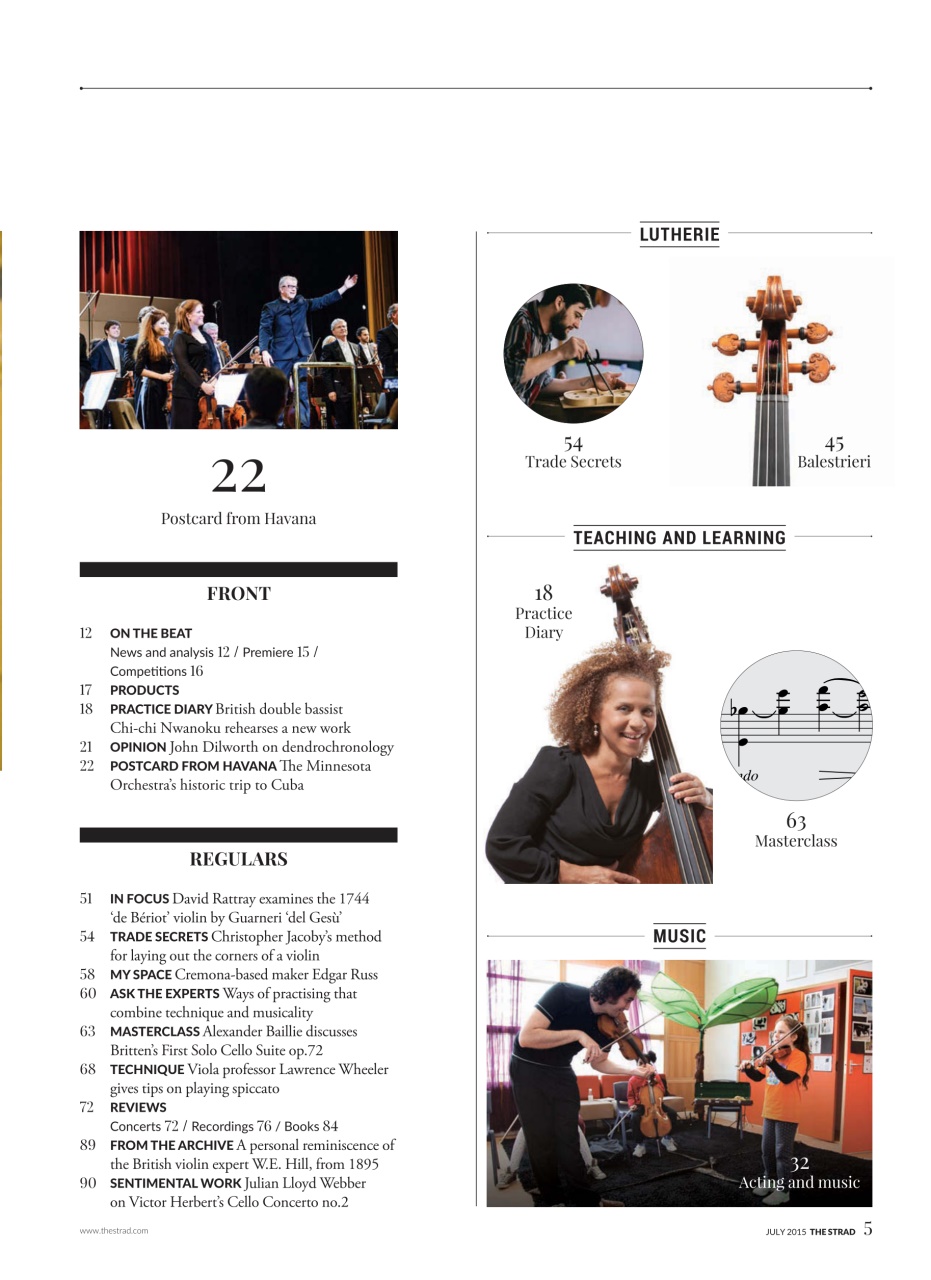 The Strad Preview Pages