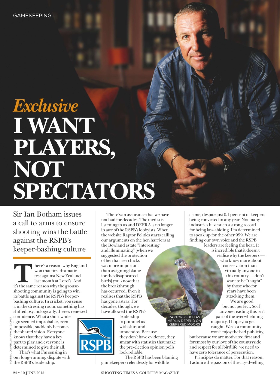 Shooting Times & Country Preview Pages