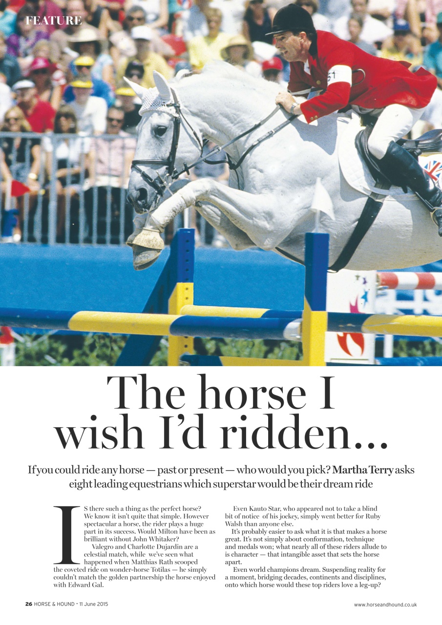 Horse & Hound Preview Pages