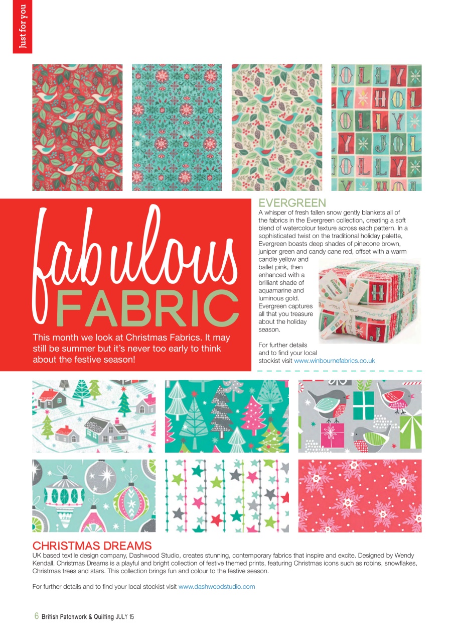 Patchwork and Quilting Preview Pages