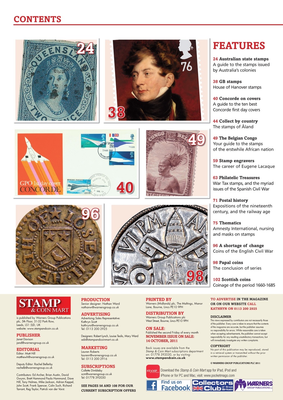 Stamp Collector Preview Pages