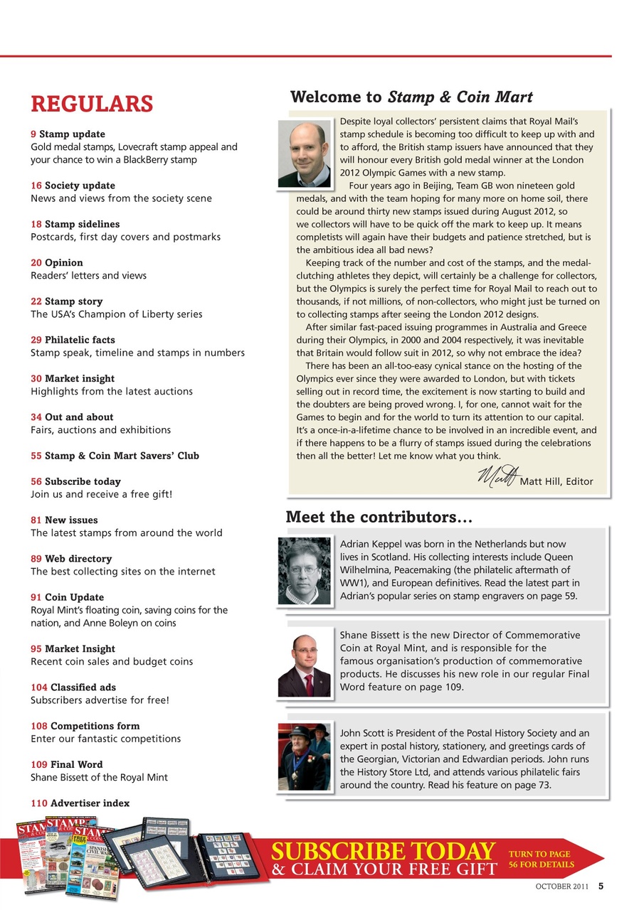 Stamp Collector Preview Pages