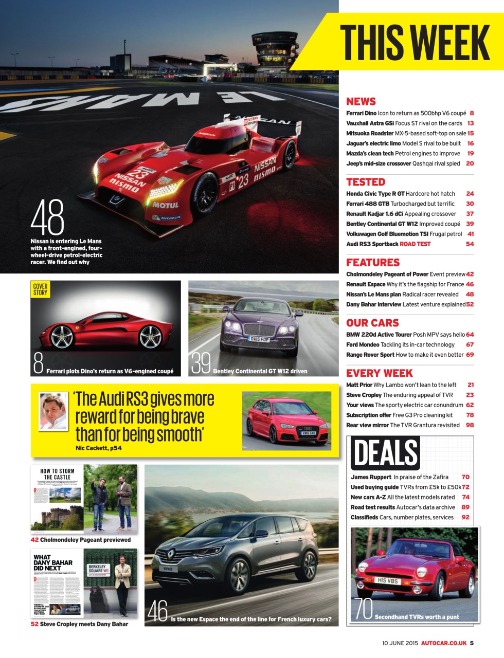 Autocar Preview Pages