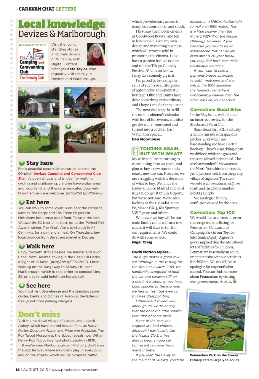 Practical Caravan Preview Pages