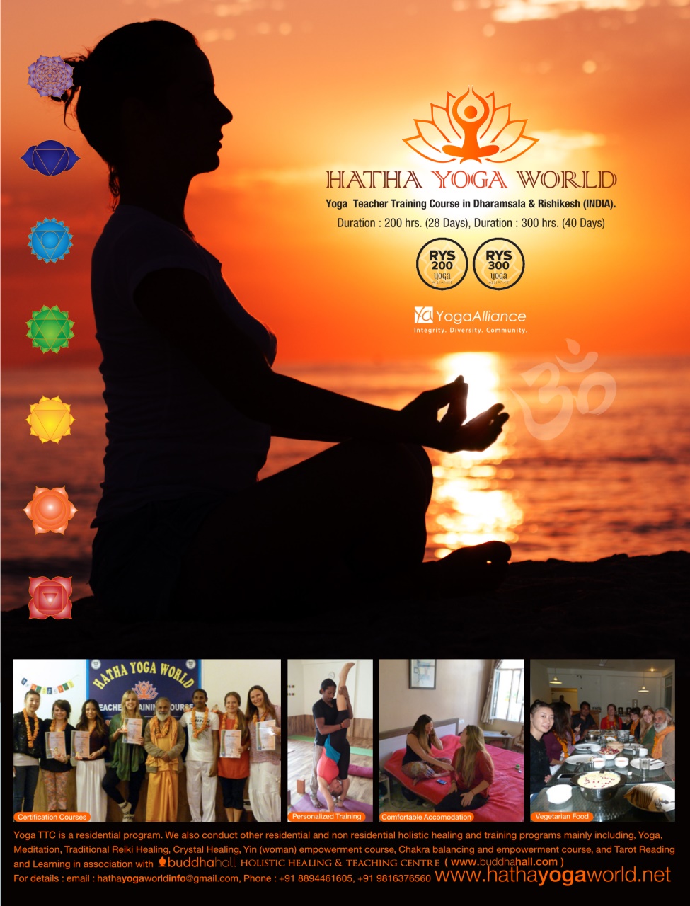 OM Yoga Magazine Preview Pages