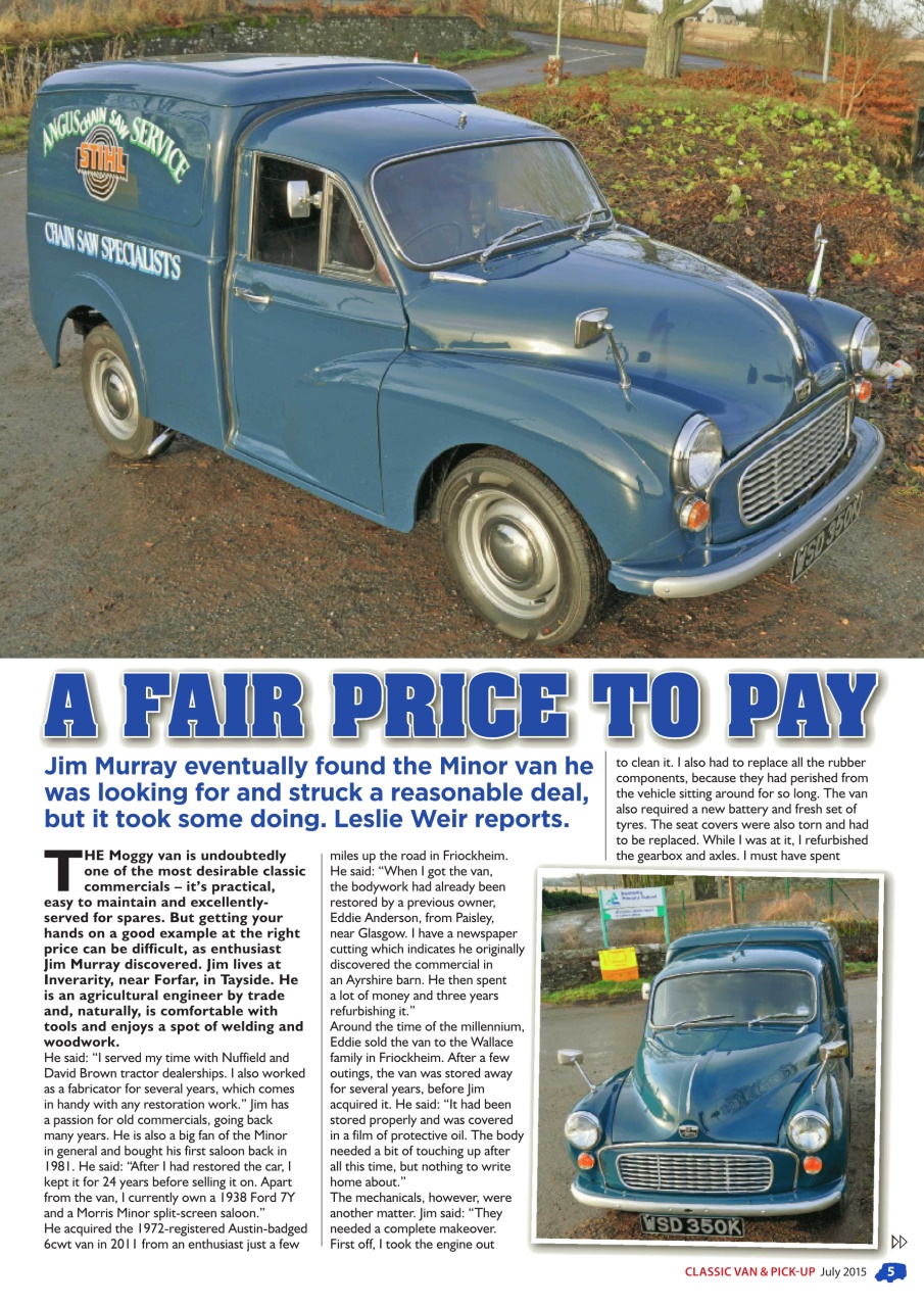 Classic Van & Pick-up Preview Pages