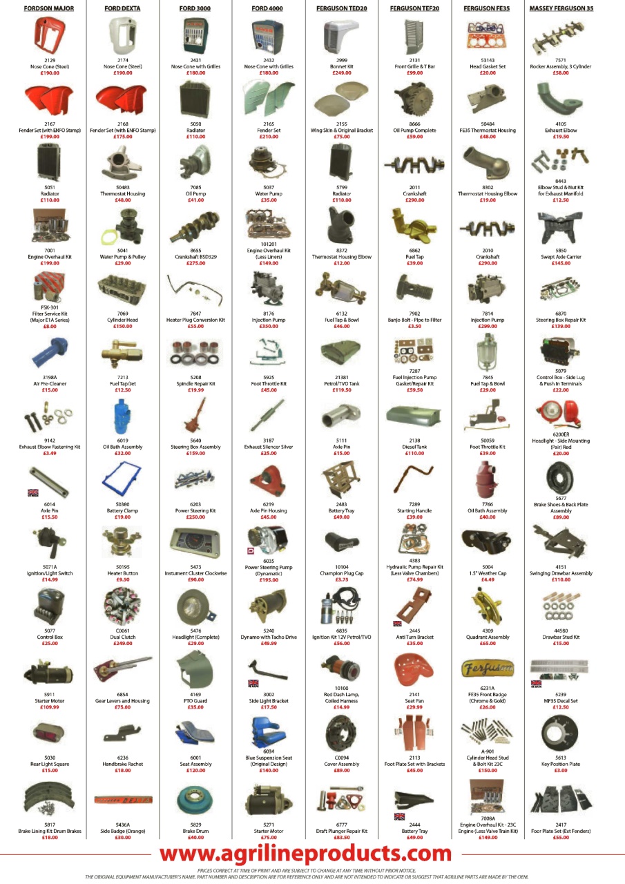 Tractor & Machinery Preview Pages