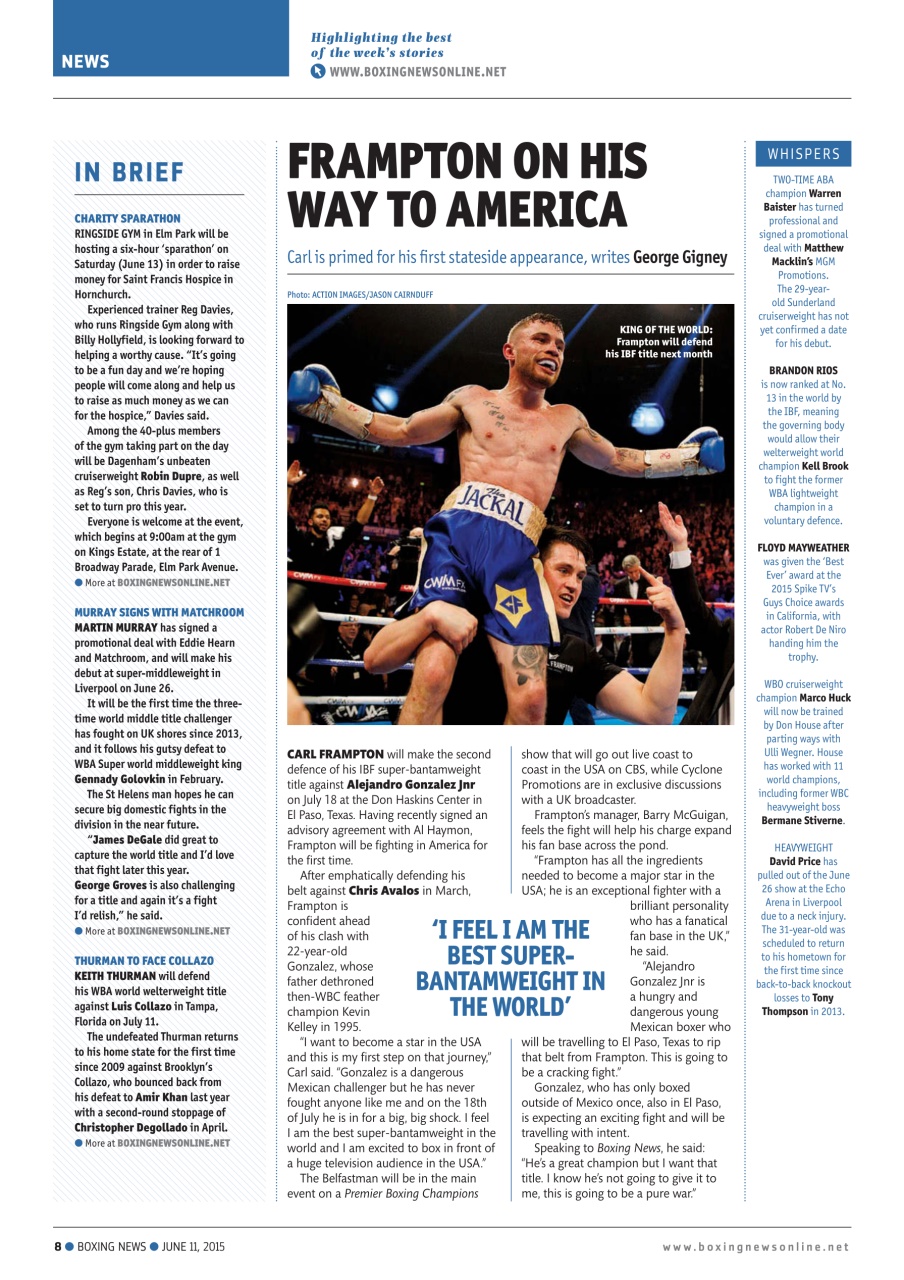 Boxing News Preview Pages